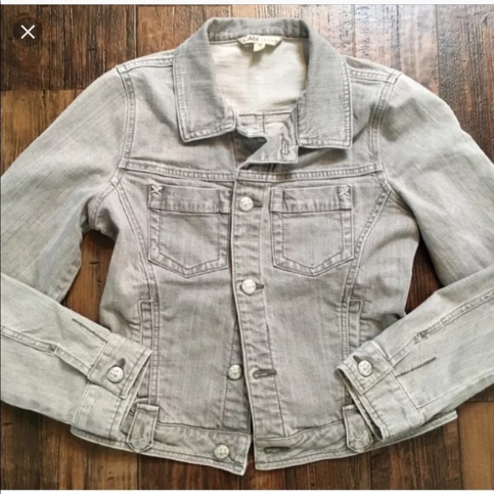 Cabi jean jacket xs